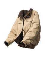 SHEARLING STRAP JACKET