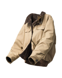 SHEARLING STRAP JACKET