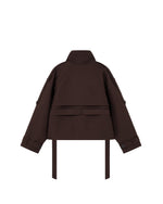 COLLAR TRENCH JACKET