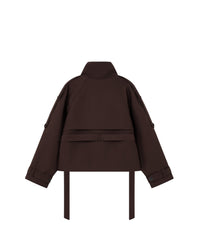 COLLAR TRENCH JACKET