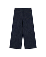 PLEATED SELVEDGE JEANS