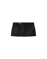 FRAME LEATHER SHORT