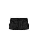 FRAME LEATHER SHORT