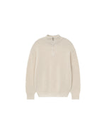HALF ZIP SWEATER