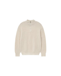 HALF ZIP SWEATER