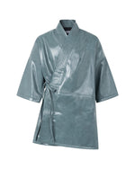 OBI LEATHER ROBE