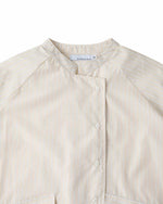 HALF WRAP STRIPE SHIRT