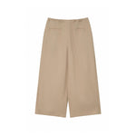 LINEN PLEATED BOX PANTS