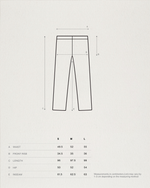LINEN PLEATED BOX PANTS