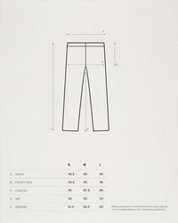 LINEN PLEATED BOX PANTS