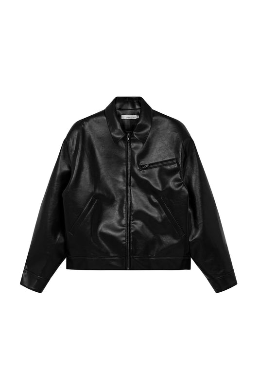 TIGER LEATHER JACKET