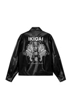 TIGER LEATHER JACKET